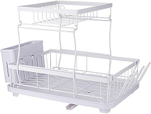AGNESS 917-105 БЕЛАЯ 43*30*31см Сушилка для посуды