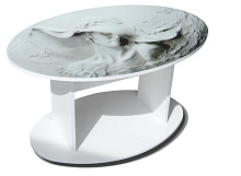 БИТЕЛ СЖ Верона Белый В1 Стол журнальный