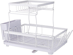 AGNESS 917-105 БЕЛАЯ 43*30*31см Сушилка для посуды
