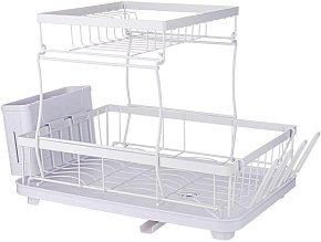 AGNESS 917-105 БЕЛАЯ 43*30*31см Сушилка для посуды