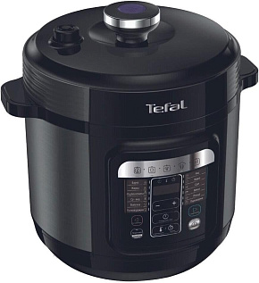 TEFAL Мультиварка-скороварка Home Chef CY601832, 1000Вт, черный 7211004337