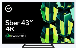 SBER SDX 43U4128S SMART TV безрамочный Телевизор