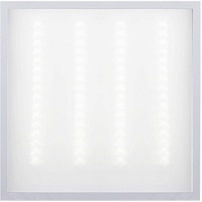 ULTRAFLASH (16047) LTL-6060-33 ( 36 Вт., 6500К, 3600 лм, опал, ЕМС, 595х595х17) Панель светодиодная
