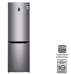 LG GA-B419SLGL 302л. графитовый Холодильник