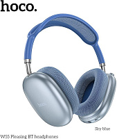 HOCO (6942007632690) W55 Sky Blue Наушники