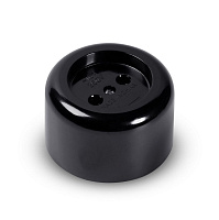 SMARTBUY (SBE-10-1-00-BN) розетка бакелитовая, 1 гнз. 10а/2,2квт, б/з Розетка