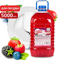 CLEAN&GREEN CG8168 Greeny Light Лесные ягоды 5л Средство для мытья посуды