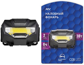 REV 29088 9 3Вт 3хААА Фонарь налобный