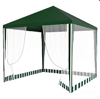 ЭКОС TZGB-107 Шатер-тент (3*3 м, 4 москит. стенки) (005069) Тенты шатры беседки