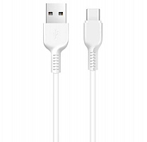 HOCO (6957531061199) X13 USB (m) - Type-C (m) 1.0м - белый Кабель
