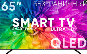 SOUNDMAX SM-QLED65T2SU UHD SMART LED телевизор