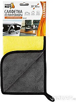 РЫЖИЙ КОТ Салфетка из микрофибры CM-07 супервпитывающая 30х30 см (104775) РЫЖИЙ КОТ Салфетка из микрофибры CM-07 супервпитывающая 30х30 см (104775)