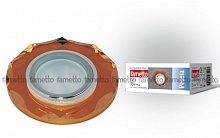 FAMETTO (09990) DLS-P105 GU5.3 CHROME/BRONZE ЭЛЕКТРИКА