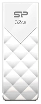 SILICON POWER (SP032GBUF2U03V1W) 32GB ULTIMA U03 белый выдвижной