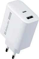 DEFENDER (83582) ЗУ UPA-165 USB A+C, 65W СЗУ