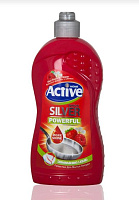 ACTIVE Гель для мытья посуды "Клубника и малина", 500 мл Red (511301203) Гель для мытья посуды