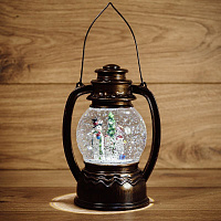 NEON-NIGHT (501-061) Декоративный фонарь "Снеговики" Ёлочные украшения