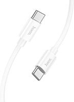 HOCO (6931474783264) силикон 1м USB 3.0A PD 60W для Type-C Type-C White 1 м Кабель