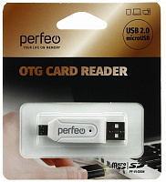 PERFEO (PF_4252) CARD READER (PF-VI-O004 MULTI) белый Карт-ридер