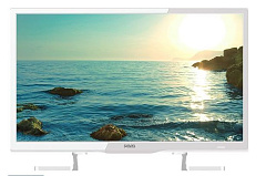 POLAR P24L25T2C HD белый безрамочный LED-телевизор