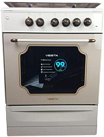 VESTA Valencia VGE 10-E Retro CHU с VD бежевый Газоэлектрическая плита VESTA Valencia VGE 10-E Retro CHU с VD бежевый