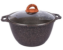 KUKMARA кго42а а/пр литая 4,0л стекл/кр Granit ultra original Кастрюля KUKMARA кго42а а/пр литая 4,0л стекл/кр Granit ultra original
