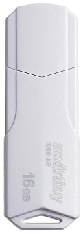 SMARTBUY (SB16GBCLU-W3) UFD 3.0/3.1 016GB CLUE White USB-флеш SMARTBUY (SB16GBCLU-W3) UFD 3.0/3.1 016GB CLUE White