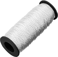 СИБРТЕХ Шнур крученый капроновый, 2 мм, L 50 м, на катушке, 93964