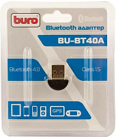 BURO USB BU-BT40A BT4.0+EDR class 1.5 20м черный