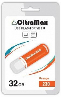OLTRAMAX OM-32GB-230-оранжевый USB флэш-накопитель