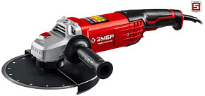 ЗУБР УШМ-230-2205 П 2200Вт, 230мм Углошлифовальная машина