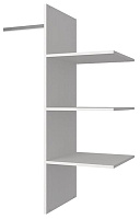 АНРЭКС TIFFANY Комплект полок 2DG2S цвет вудлайн кремовый (1 уп.) Модульная мебель