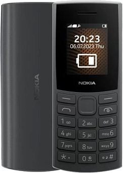 NOKIA 105 TA-1569 Black (1GF019EPA2C03) Телефон мобильный