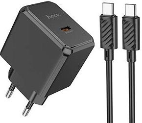 HOCO (6942007603843) CS13Aaa 1Type-C PD 20W , Black СЗУ