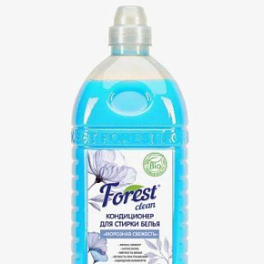 FOREST CLEAN Кондиционер для стирки белья "Морозная свежесть" 1 л Кондиционер для белья