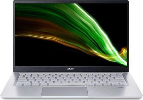 ACER 14 IPS FHD Swift 3 SF314-43-R16V Silver (Ryzen 5 5500U/8Gb/512Gb SSD/noOS)(NX.AB1ER.018) Ноутбук