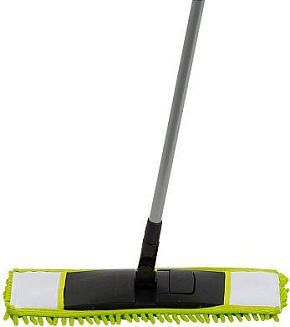 РЫЖИЙ КОТ Швабра для пола с насадкой из микрофибры Mop Clean Лапша (310475) Швабра