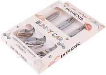 DOMENIK DMC196 Набор столовых приборов FUNNY BUNNY 3 предметов