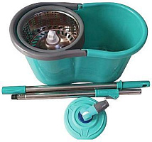 РЫЖИЙ КОТ Швабра Торнадо Mini в комплекте с ведром (109101) Швабра