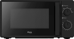 OASIS MW-70RB 20л. черный Микроволновая печь OASIS MW-70RB 20л. черный
