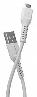 MORE CHOICE (4627151193076) K16m USB (m)-microUSB (m) 1.0м - белый Кабель