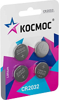 КОСМОС KOC2032BL4 серебро Батарейка