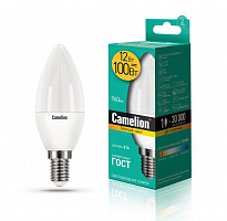 CAMELION (13687) LED12-C35/830/E14/12Вт Лампа свтодиодная