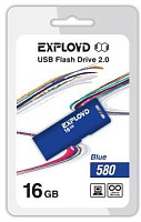 EXPLOYD 16GB 580 синий [EX-16GB-580-Blue] USB флэш-накопитель