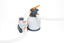 BESTWAY Фильтр-насос для бассейнов песочный 220-240V, 8327 л/ч, 58499 Фильтр-насос для бассейнов песочный