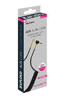 EXPLOYD EX-K-645 AUX Jack 3,5mm (M) - Jack 3,5mm (M) пружина силикон боковой 2M чёрный Game SONDER Кабель