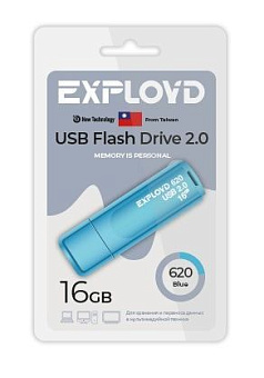 EXPLOYD EX-16GB-620-Blue USB флэш-накопитель