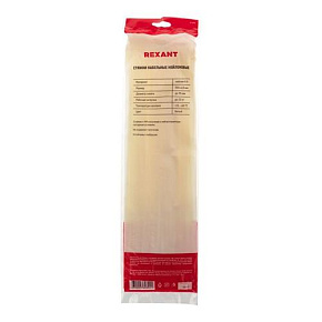 REXANT (07-0350) NYLON 350х5.0мм 100шт белый Крепеж