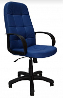 ЯрКресло Кресло Кр45 ТГ ПЛАСТ ЭКО4 (экокожа синяя) Кресло компьютерное