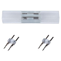 ECOLA SCNN12ESB LED STRIP 220V CONNECTOR комплект для упрощенного соединения лента-лента 2-х конт для ленты IP68 12X7 аксессуары для светильников